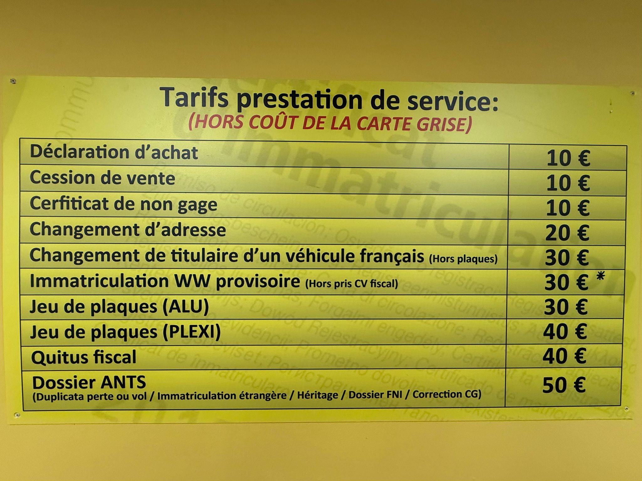 Locaux Carte Grise Sundgau ALTKIRCH - Agence carte grise Altkirch